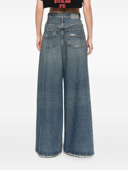 Balenciaga Flared denim jeans NAVY
