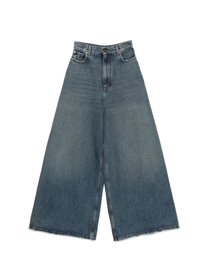 Balenciaga Flared denim jeans NAVY