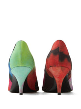 Versace Printed pumps MULTICOLOR
