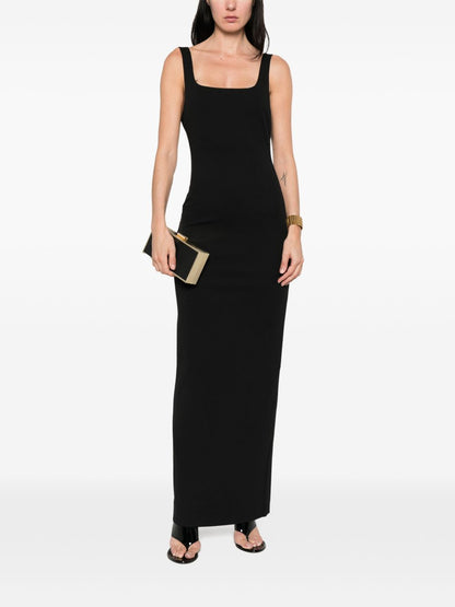 Solace London Aneila maxi dress BLACK