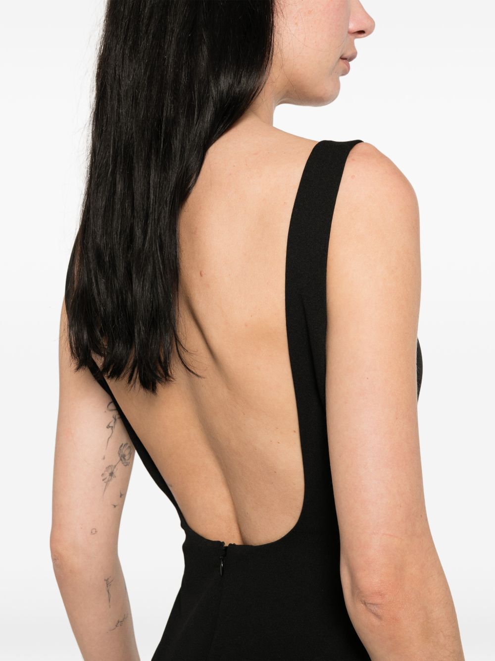 Solace London Aneila maxi dress BLACK
