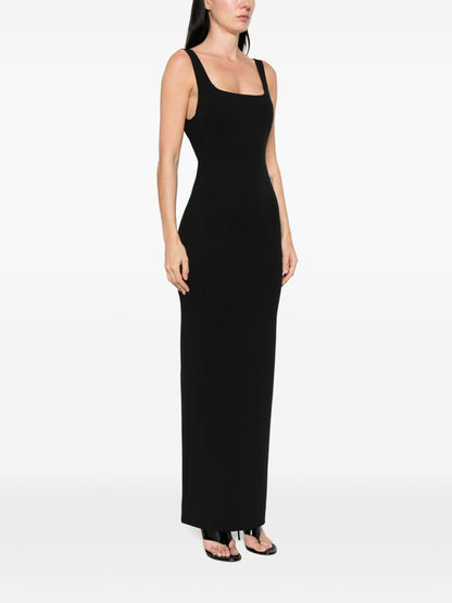 Solace London Aneila maxi dress BLACK