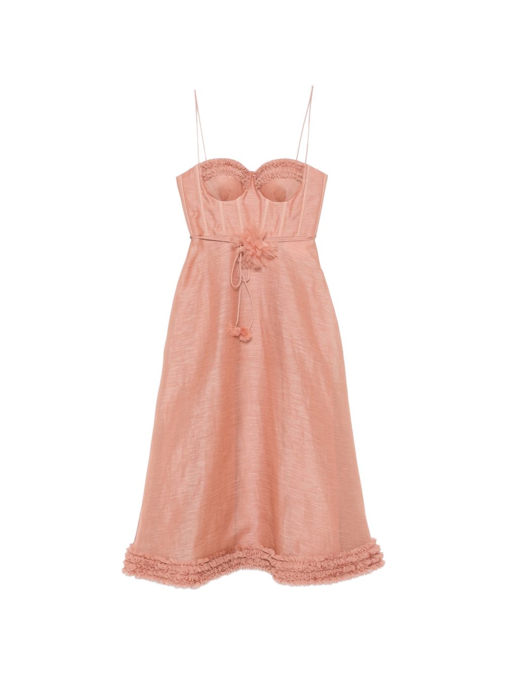 Zimmermann Luna midi dress PINK