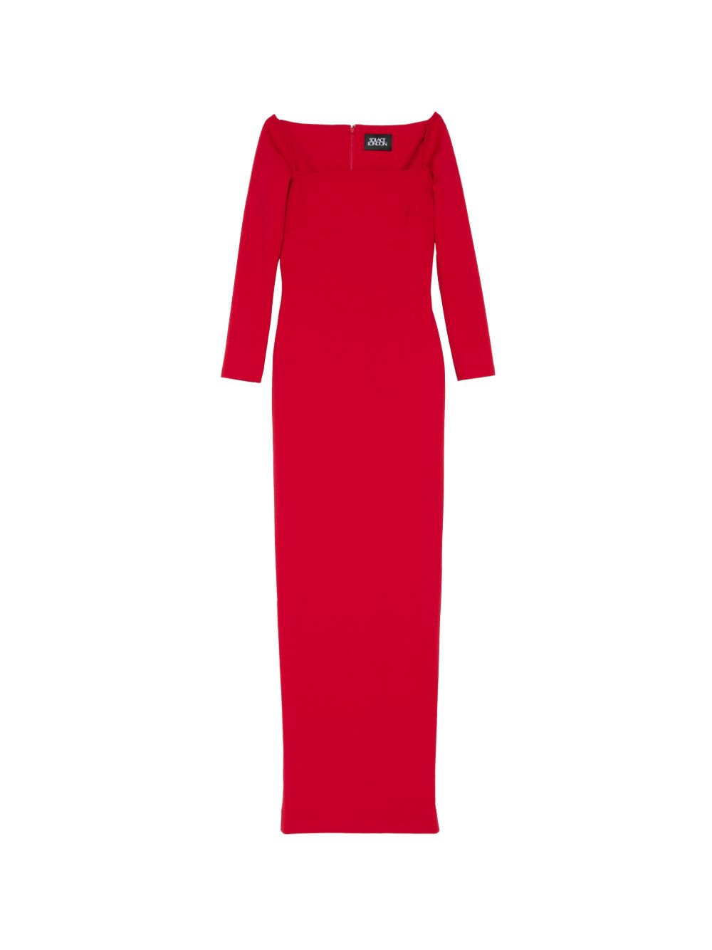 Solace London Lolita maxi dress RED