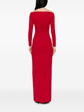 Solace London Lolita maxi dress RED