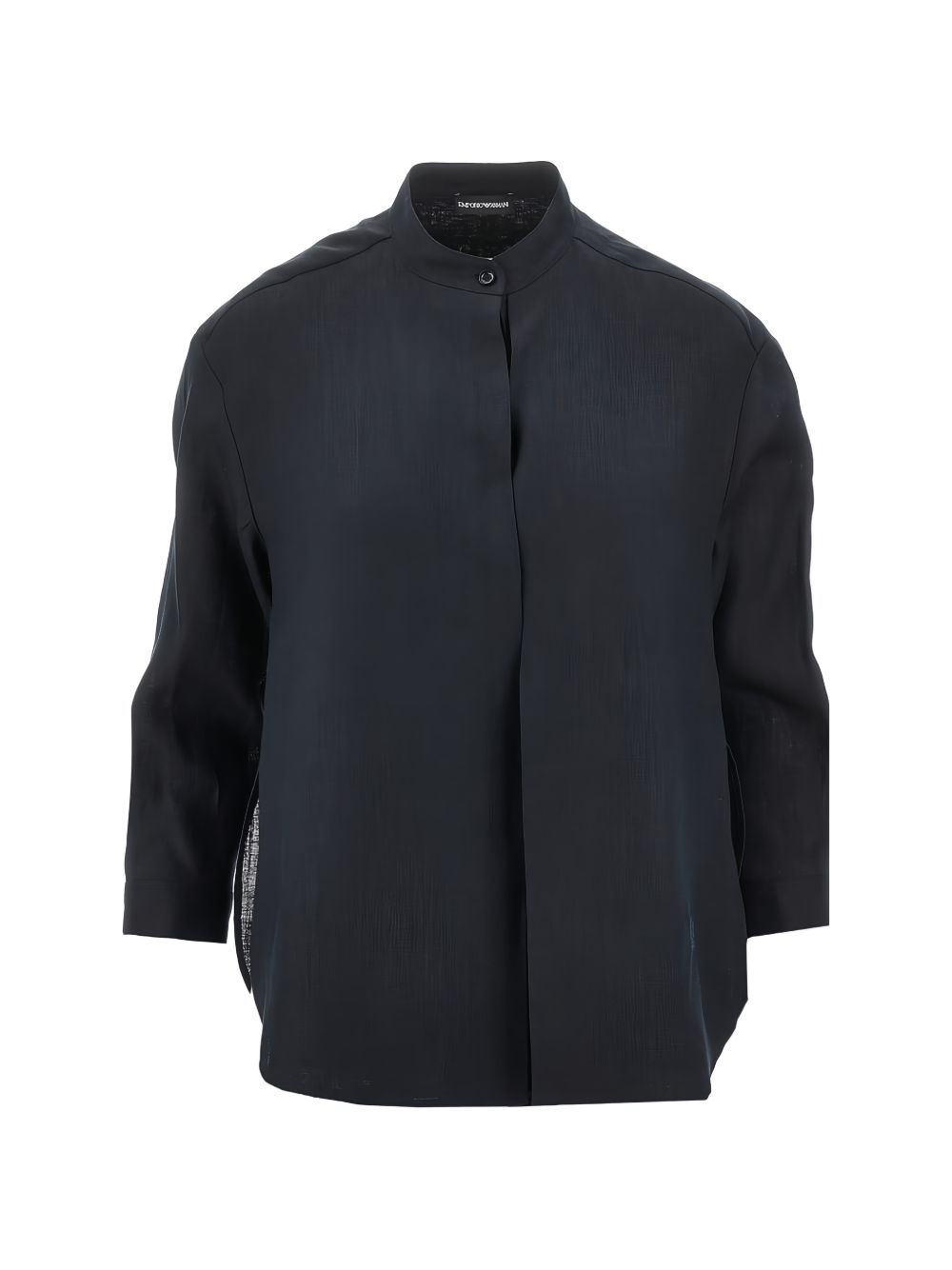 Emporio Armani Linen shirt NAVY