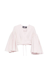 Jacquemus Le Cache Coeur Paysan top PINK