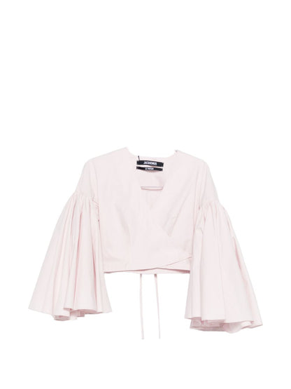 Jacquemus Le Cache Coeur Paysan top PINK