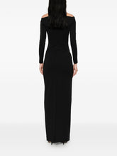 Solace London Lolita maxi dress BLACK
