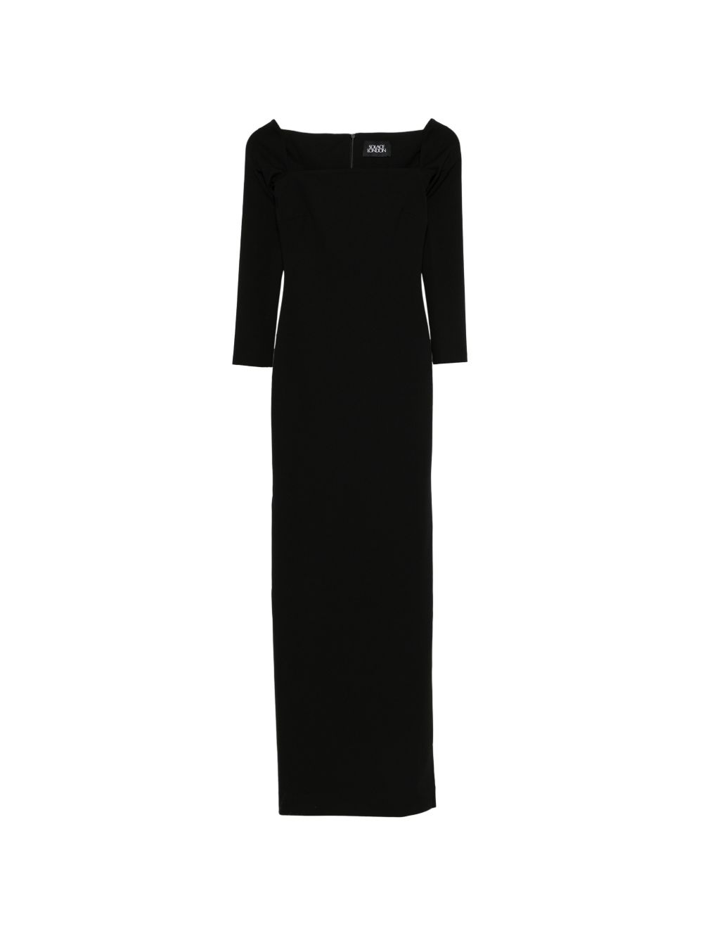Solace London Lolita maxi dress BLACK
