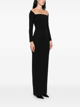 Solace London Lolita maxi dress BLACK