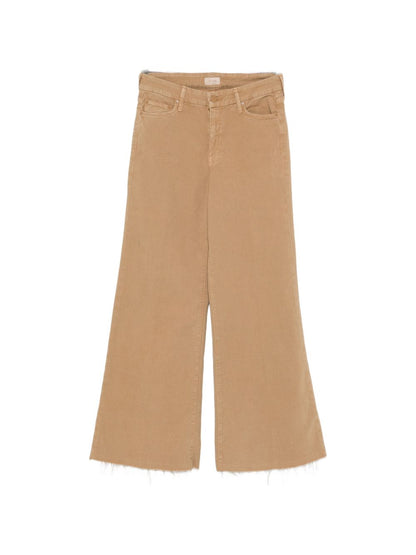 Mother Wide-leg denim jeans BEIGE