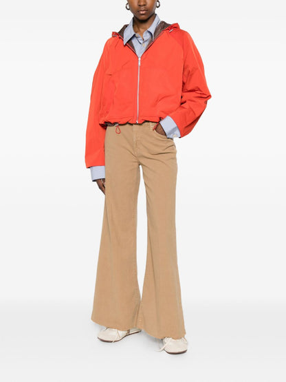 Mother Wide-leg denim jeans BEIGE