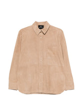 Paul Smith Leather shirt BEIGE