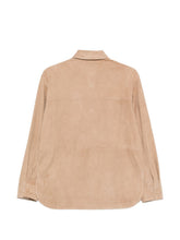 Paul Smith Leather shirt BEIGE