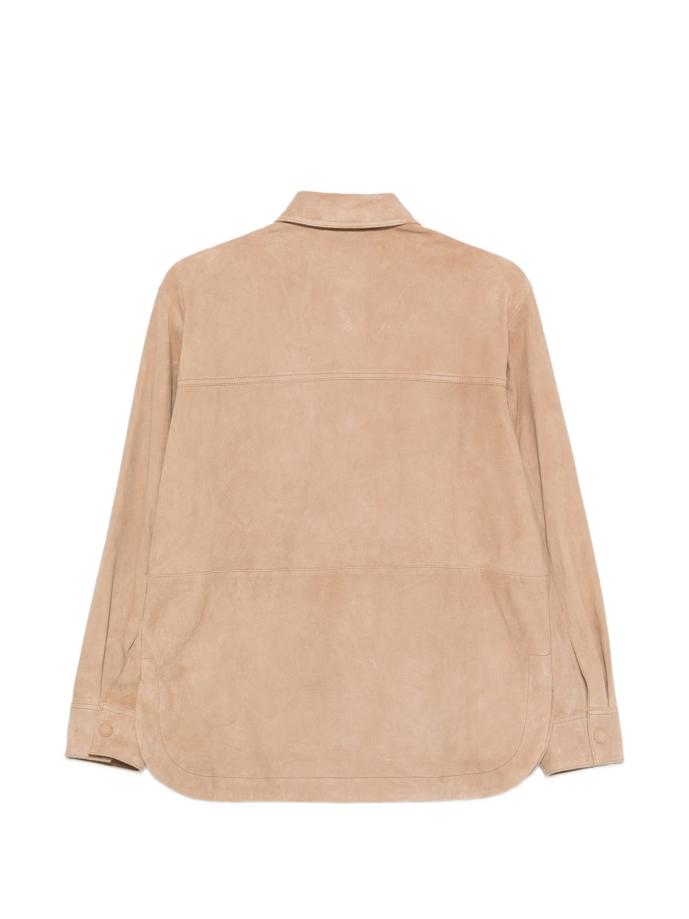 Paul Smith Leather shirt BEIGE