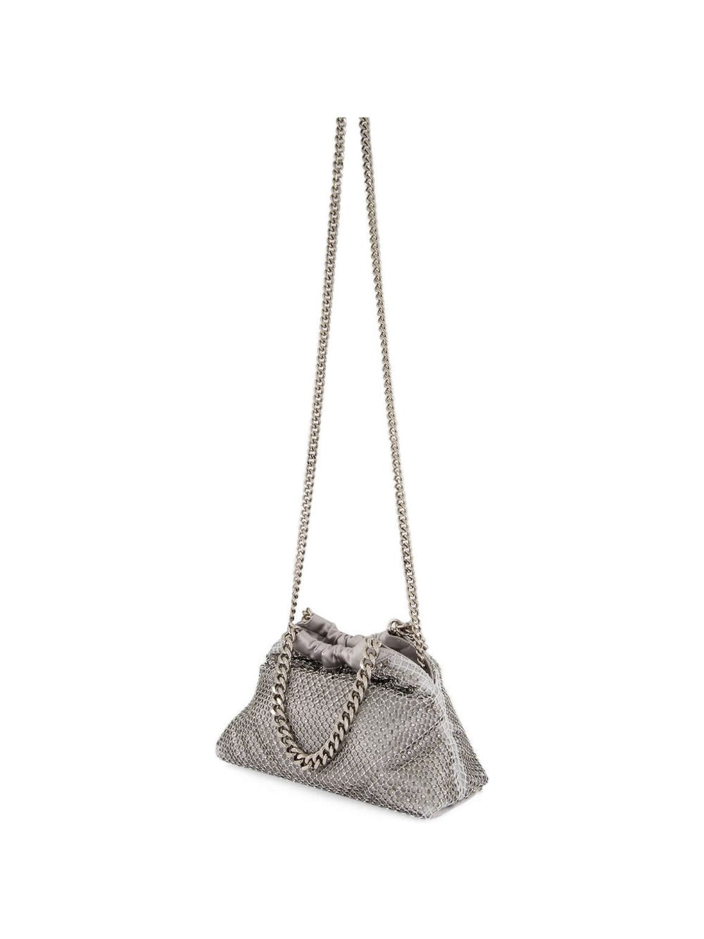 Stella McCartney Falabella Drawstring mini tote SILVER