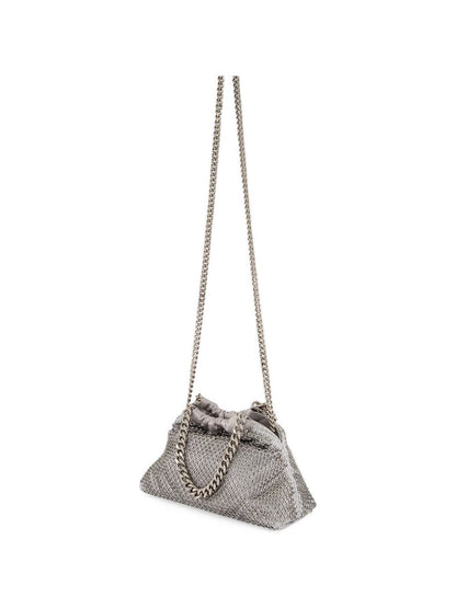 Stella McCartney Falabella Drawstring mini tote SILVER