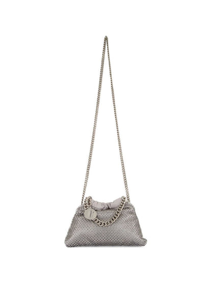 Stella McCartney Falabella Drawstring mini tote SILVER