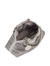 Stella McCartney Falabella Drawstring mini tote SILVER