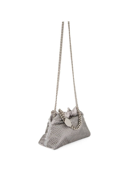 Stella McCartney Falabella Drawstring mini tote SILVER