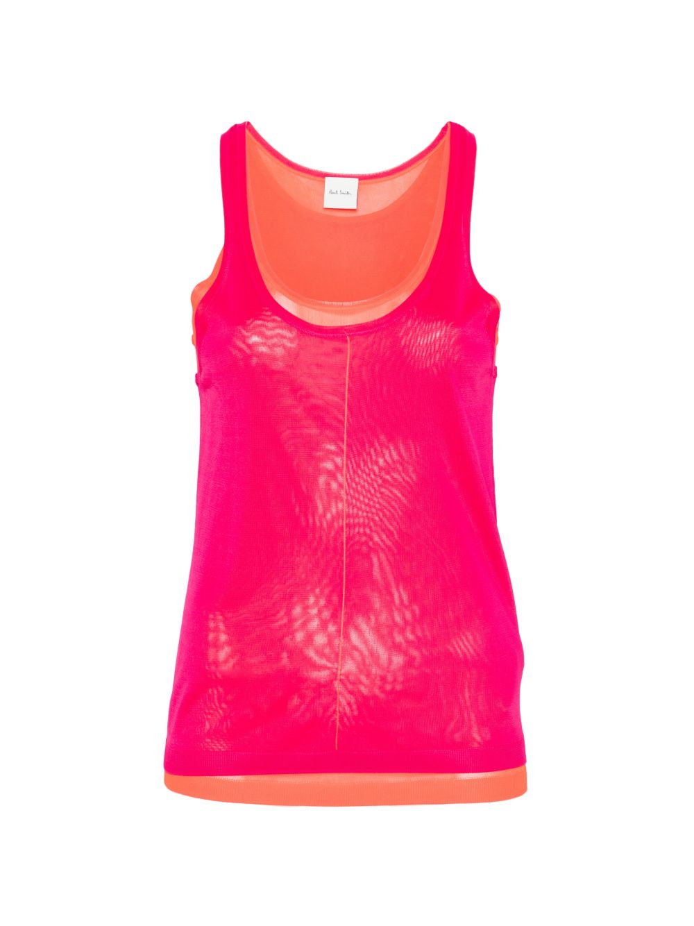Paul Smith Layered tank top RED