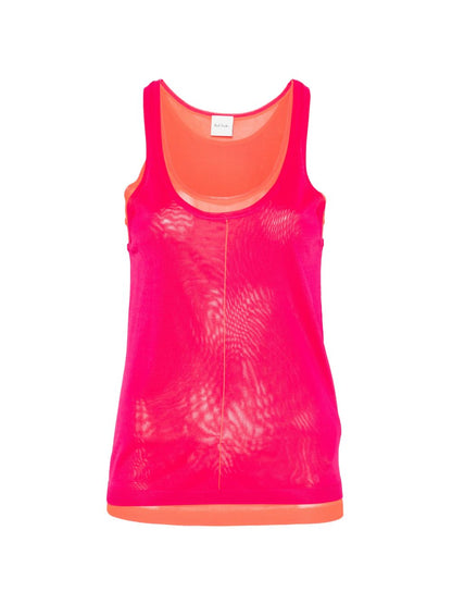 Paul Smith Layered tank top RED