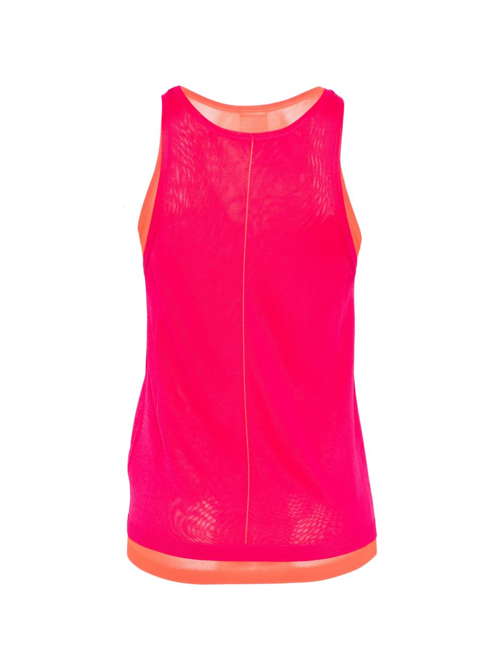 Paul Smith Layered tank top RED