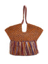 Zimmermann Woven Fringe Tote BROWN