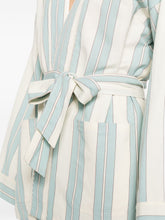 Forte Forte Striped kimono jacket LIGHT BLUE
