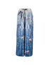 Pierre Louis Mascia Printed silk trousers LIGHT BLUE