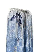 Pierre Louis Mascia Printed silk trousers LIGHT BLUE