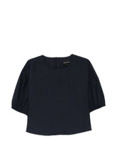 Emporio Armani Cotton blouse NAVY