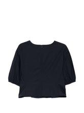 Emporio Armani Cotton blouse NAVY