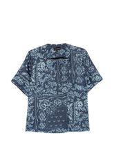 Emporio Armani Floral Print Cotton Top NAVY