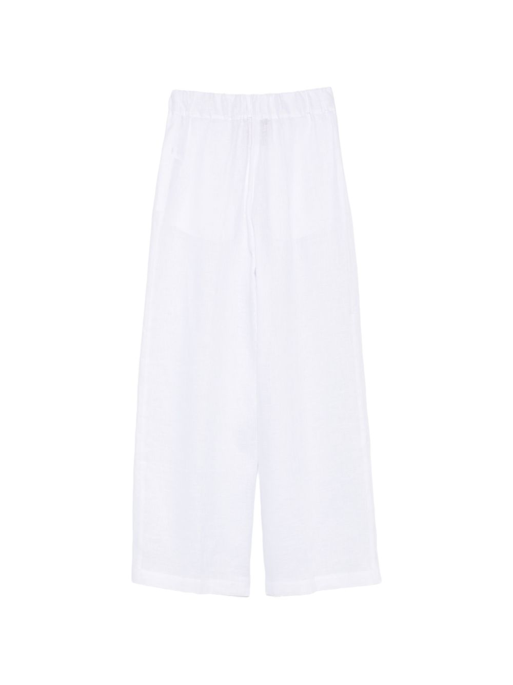 Semicouture Jhonny linen trousers WHITE