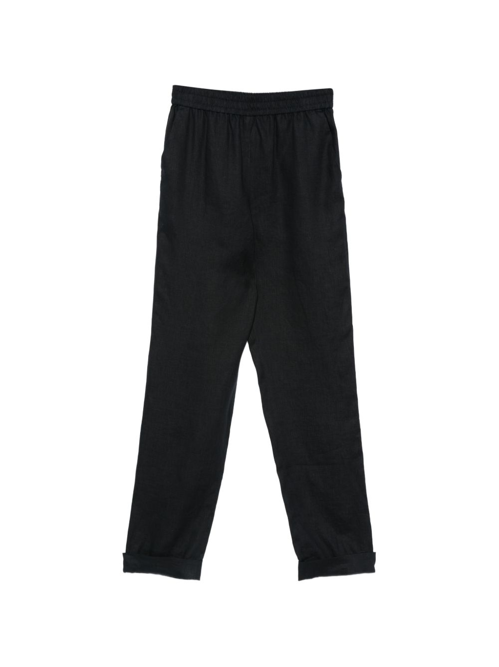 Emporio Armani Linen trousers NAVY