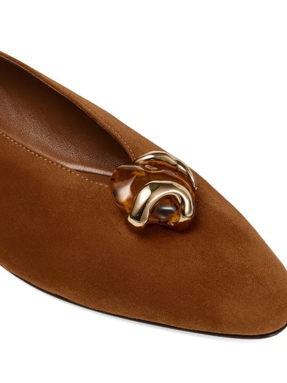 JIMMY CHOO Flat shoes brown brown