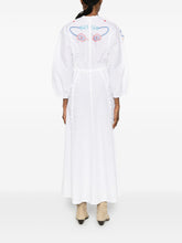 Forte Forte Embroidered cotton dress WHITE