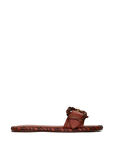 Zimmermann Alchemy leather sandals Brown