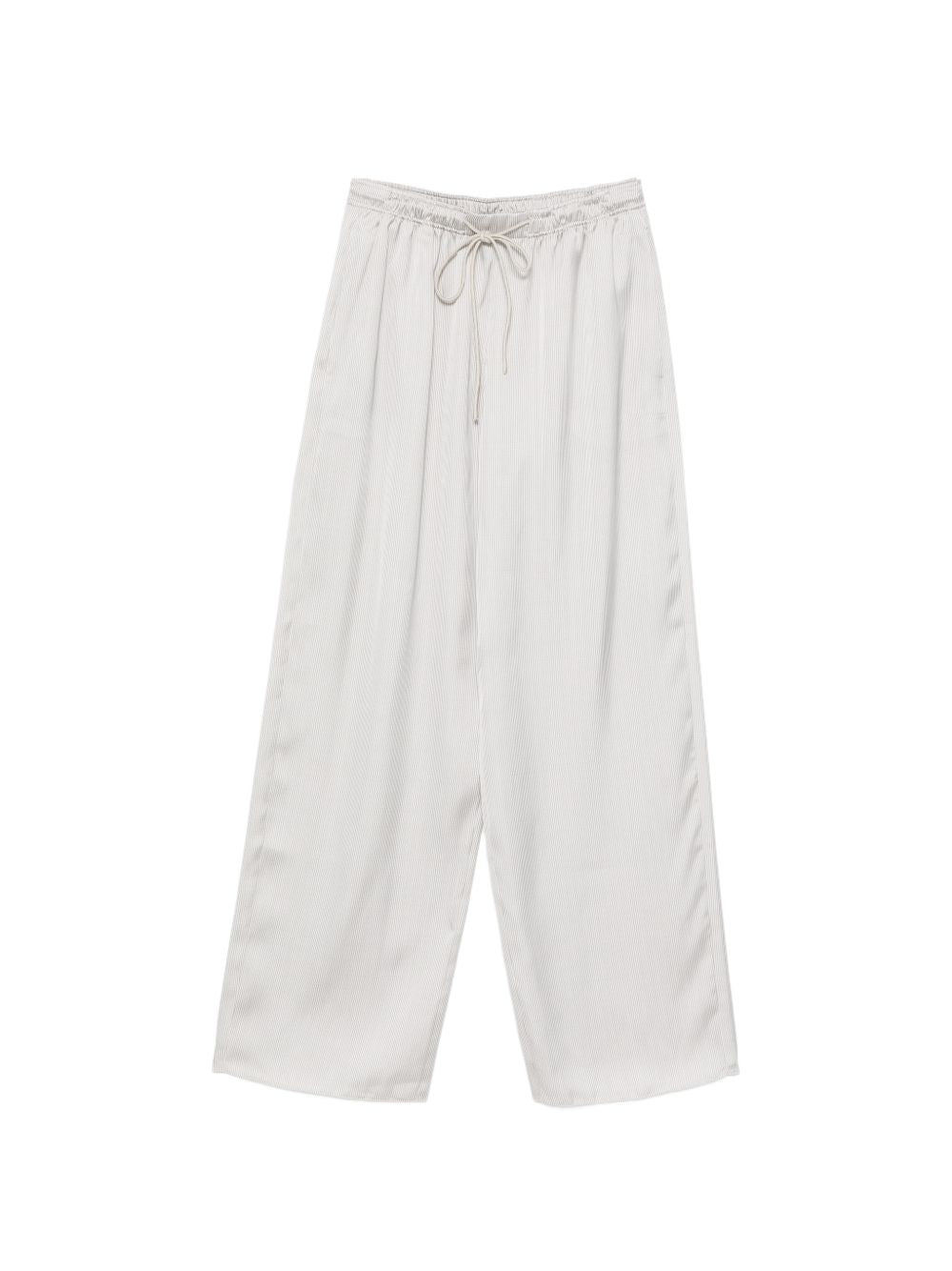 Emporio Armani Striped trousers BEIGE
