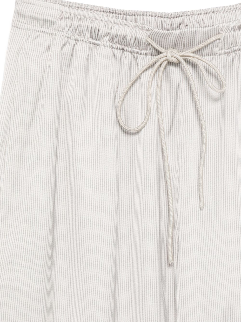 Emporio Armani Striped trousers BEIGE