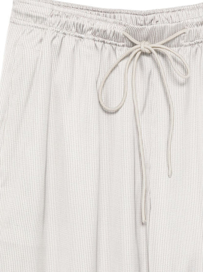 Emporio Armani Striped trousers BEIGE