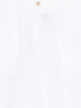 Semicouture Kym linen trousers WHITE