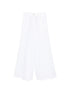 Semicouture Kym linen trousers WHITE