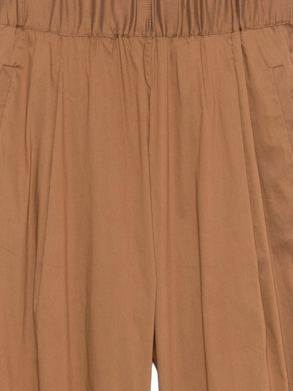 Semicouture Jhonny cotton trousers BEIGE