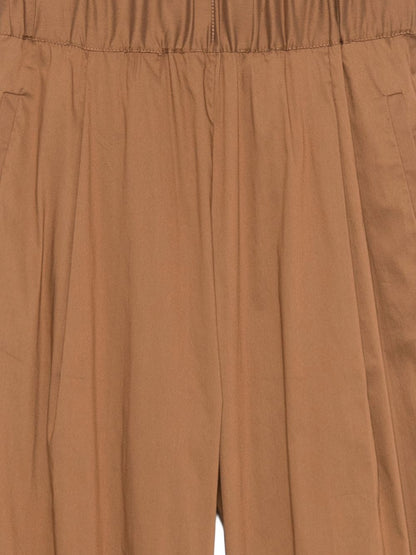 Semicouture Jhonny cotton trousers BEIGE