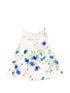 Stella McCartney Embroidered cotton top WHITE