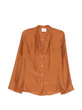 Forte Forte Silk shirt BRONZE