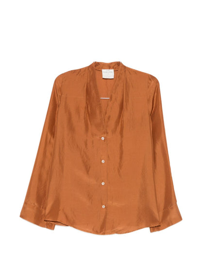 Forte Forte Silk shirt BRONZE